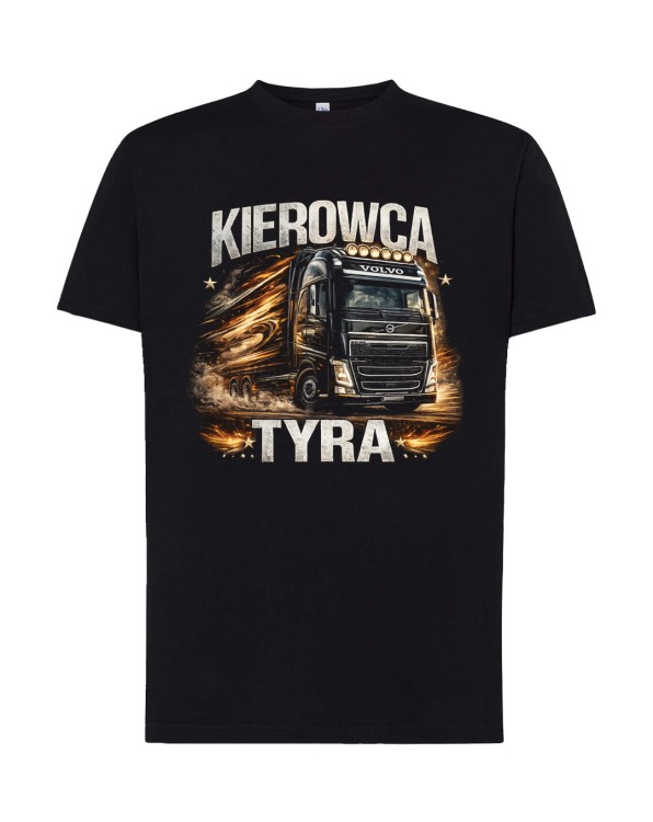 Kierowca TYRA - Volvo | koszulka t-shirt z nadrukiem | Print Majster