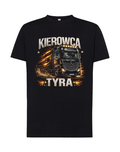 Kierowca TYRA - Mercedes | koszulka t-shirt z nadrukiem | Print Majster