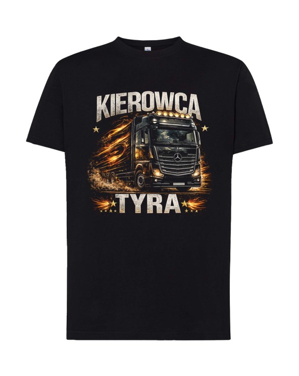 Kierowca TYRA - Mercedes | koszulka t-shirt z nadrukiem | Print Majster