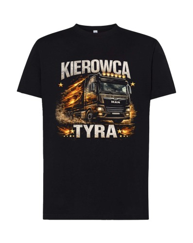 Kierowca TYRA - MAN | koszulka t-shirt z nadrukiem | Print Majster