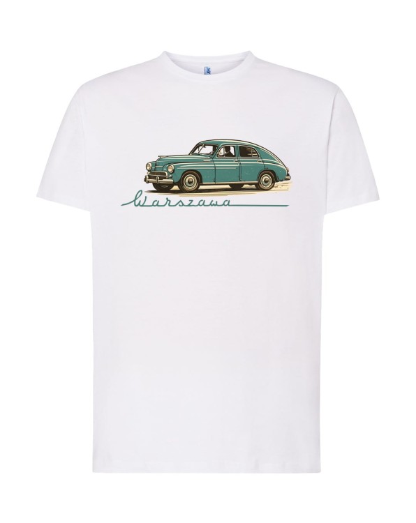 Warszawa 202 | biała koszulka t-shirt z nadrukiem | Print Majster