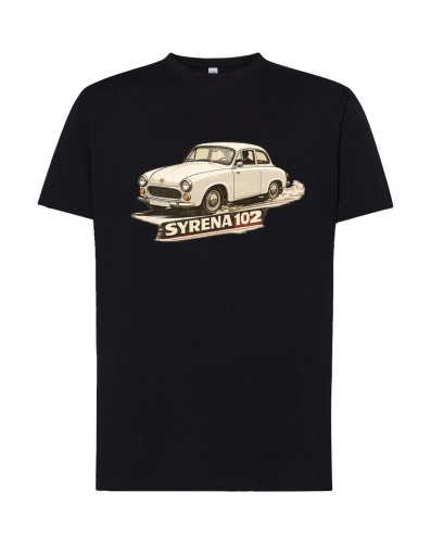 Syrena 102 | koszulka t-shirt z nadrukiem | PRL | Print Majster