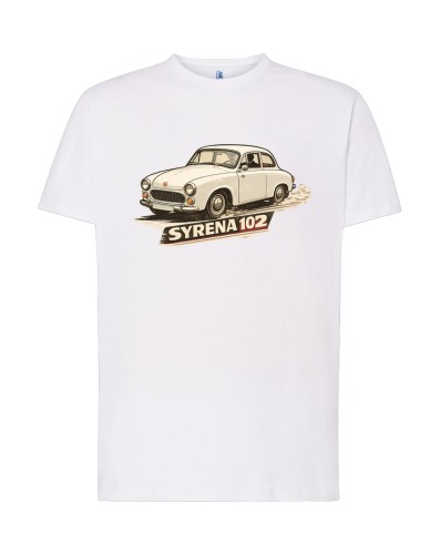 Syrena 102 | koszulka t-shirt z nadrukiem | PRL | Print Majster
