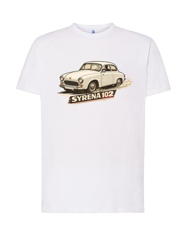 Syrena 102 | koszulka t-shirt z nadrukiem | PRL | Print Majster