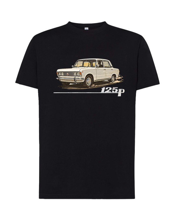Fiat 125p | koszulka t-shirt z nadrukiem | PRL | Print Majster