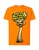 Co mi się na ptaka patrzysz? | pomarańczowa koszulka t-shirt z nadrukiem | Print Majster
