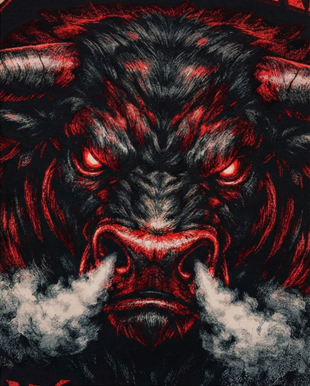 Jestem Bykiem! | koszulka t-shirt z nadrukiem | Zodiak | Print Majster