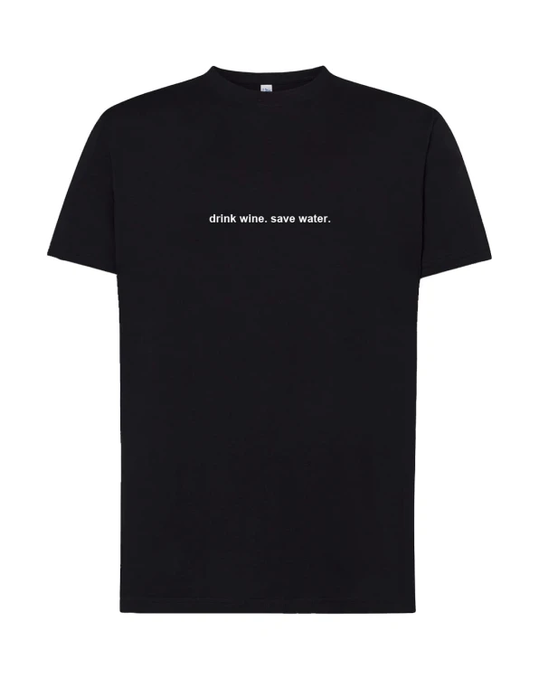 Koszulka t-shirt z napisem PROSTO: drink wine. | Print Majster