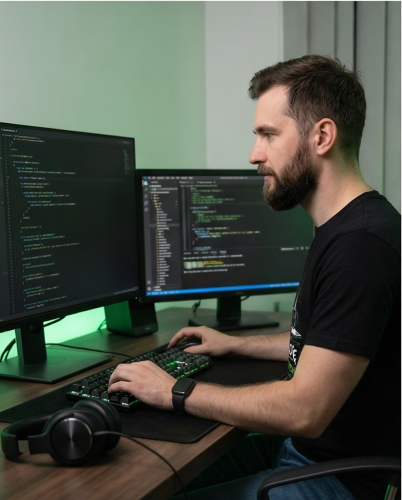 Koszulka IT „Debuguję rzeczywistość” | Informatyk | Print Majster