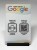 Prezenter NFC  z kodem QR - Google1 - plexi, druk UV, podstawka 3D PLA | Print Majster