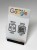 Prezenter NFC  z kodem QR - Google1 - plexi, druk UV, podstawka 3D PLA | Print Majster
