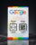 Prezenter NFC  z kodem QR - Google 2 - plexi, druk UV, podstawka 3D PLA | Print Majster