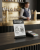 Prezenter NFC  z kodem QR - Google 3 - plexi, druk UV, podstawka 3D PLA | Print Majster