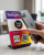 Prezenter NFC  z kodem QR - Instagram 1 - plexi, druk UV, podstawka 3D PLA | Print Majster