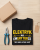 Elektryk na emeryturze! Nic mnie już nie razi. | koszulka t-shirt z nadrukiem | Zawodowo | Print Majster